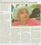 Handgemachte Hüte sind ihre Leidenschaft